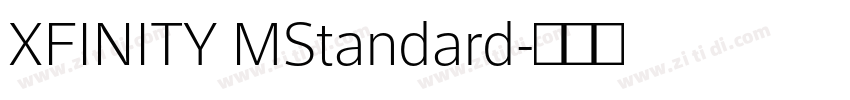 XFINITY MStandard字体转换